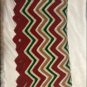 Vintage handmade Afghan/throw blanket